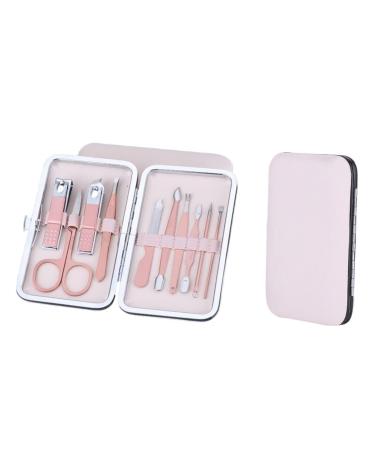 Scissors Nail Clippers Set of Dead Skin Pliers Nail Cutting Pliers Foot Therapy Knife Nail Groove Nail Enhancement Tool (Color : 10pc)