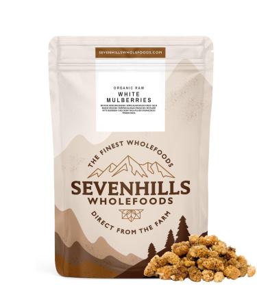 Sevenhills Wholefoods Organic White Mulberries 500g 500 g (Pack of 1)