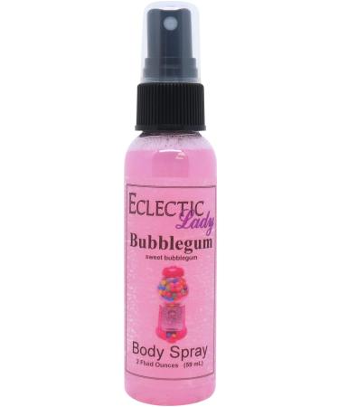 Bubblegum Body Spray 2 ounces Body Mist for Women with Clean Light & Gentle Fragrance Long Lasting Perfume with Comforting Scent for Men & Women Cologne with Soft Subtle Aroma For Daily Use 2 Fl Oz (Pack of 1)