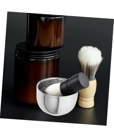 Buy OHPHCALL Bartbrush Bowl Wet Shaving Brush Set - Ceramic & Metal Razor Soap Cup for Men | High-Quality Aluminum & 304 Steel Equipment - Buy Online on GoSupps.com