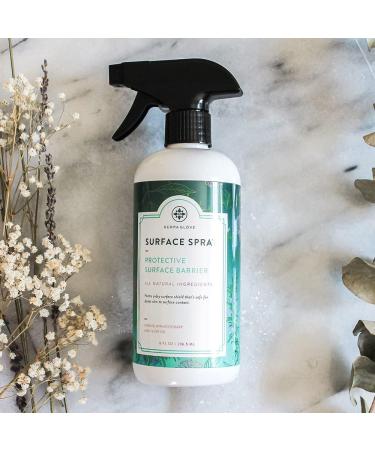 DERMAGLOVE SURFACE SPRAY - Organic & Scientific Protection for Unsafe Surfaces | Instant Purification for Airplane Seats Public Toilets & Gyms - 16 oz - Buy Online on GoSupps.com