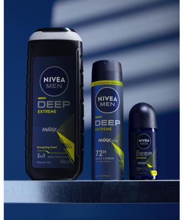 Beiersdorf AG NIVEA MEN DEEP SPORT Shower gel 500 ml - Buy Online on GoSupps.com