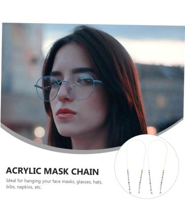 Frcolor 2-Piece Mask & Glasses Chain Set - Premium Drip Protection Kids & Adults Versatile Strap for Masks & Glasses - Buy Online on GoSupps.com