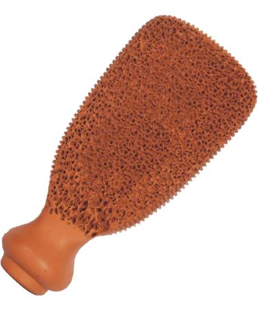 Pumice Stone Callus Remover & Exfoliator for Smooth, Soft Feet - Natural Terracotta Pedicure Tool for Cracked Heel Repair - Buy Online on GoSupps.com