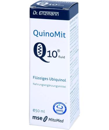 Quinomit Q10 Fluid Drops 50ml - Premium Anti-Aging Supplement for Healthy Skin & Energy - International Shipping Available - Buy Online on GoSupps.com