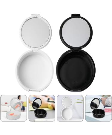 Lurrose 2-Stage Braces Storage Box - Plastic Organizer for Dentures & Travel Cases | Ideal Lid Container - Buy Online on GoSupps.com