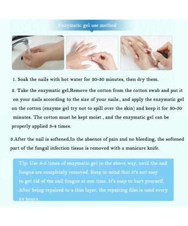 Allbesta Enzymatic Gel & Repair Film Toe Nail Rescue Set Ultimate Nail Care for Healthy Nails & Cuticles - Buy Online on GoSupps.com