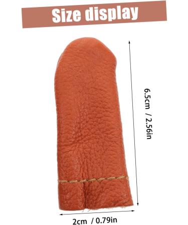 Didiseaon Embroidery Tools - 10 Pairs Leather Finger Cots & Thumb Protectors for Work | Durable Protective Gear - Buy Online on GoSupps.com