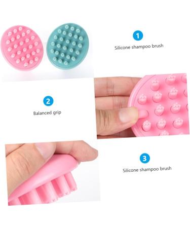 Tovinanna 2-in-1 Hair Washing Brush & Scalp Massager | Shampoo Brush for Hair & Pets | Promote Healthy Hair Treatment - Buy Online on GoSupps.com