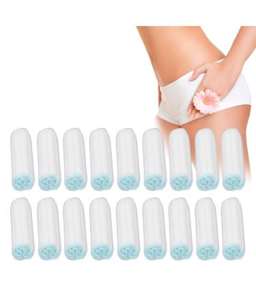Leak-proof tampons 18 pieces super absorbent tampons made of pure cotton for swimming shopping sports working
