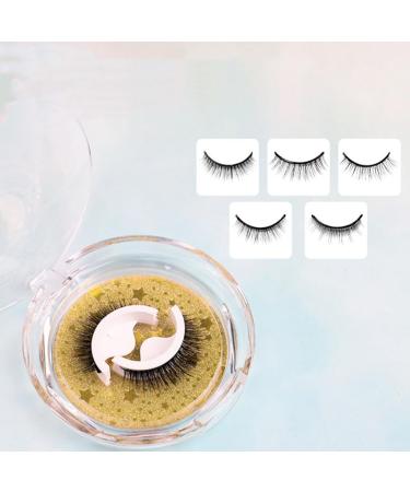 BOKIOESDE Cross Simulated Eyelashes Adapting False And False Easily Removed Multiple Styles Natural Double Repeatedly Non Two pair W12 - Buy Online on GoSupps.com