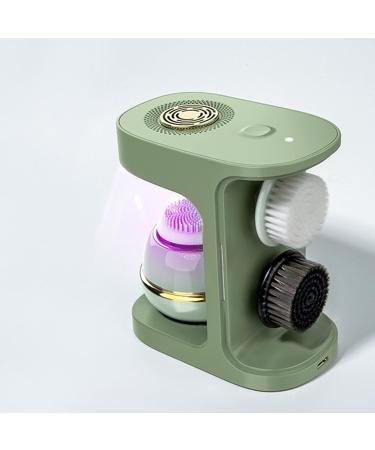 Generic Electric Facial Cleansing Brush Women Beauty Cleanser Tool Gentle Deep Face Cleaning Brush with 3 Brush Head for Outdoor Home - Buy Online on GoSupps.com
