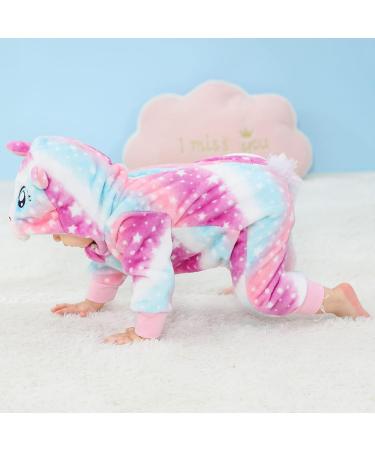 COOKY.D Unisex Winter Hooded Romper Jumpsuit 3-6 Months - Star Design - Buy Online on GoSupps.com