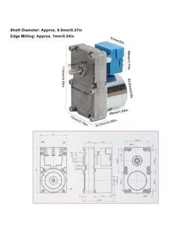Aoutecen Pellet Stove Auger Motor - AC220V 20W for Beverage Cabinets | High Torque 200kg.cm | International Shipping Available - Buy Online on GoSupps.com