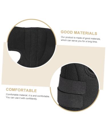 Hemoton Valgus Hammer Straightener Thumb Brace - 1 Pair, 30x14cm Black - Buy Online on GoSupps.com