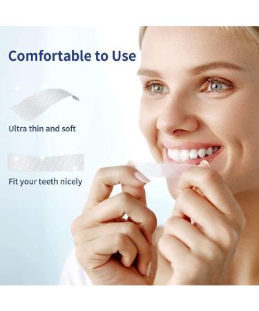 56 Tooth Whitening Strips Safe for Enamel 28 Whitening Sessions for Bright White Teeth - Buy Online on GoSupps.com