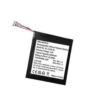 3.8v 5200mAh S1 Battery for Ring Video Doorbell (2020 Release) 2nd Generation 5UM5E5 (2nd Gen) S1 Battery Replacement