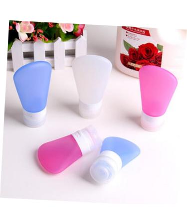 Amosfun 2pcs Leakproof Travel Containers Silicone Travel Bottles Leakproof Containers Shower Gel Bottle Size 1x2pcs Pinkx2pcs - Buy Online on GoSupps.com