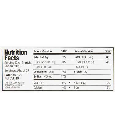 Utz Old Fashioned Pretzel Rods 25oz Barrel | Thick & Crunchy | Perfect for Snacks | Zero Cholesterol Healthy Snack - Buy Online on GoSupps.com