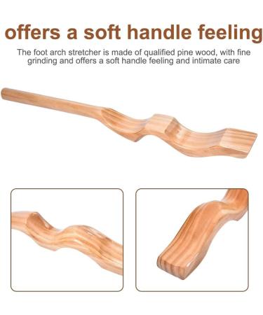 Vbestlife Ballet Foot Stretcher Set - Professional Wooden Pine Arch Foot Stretchers for Dancers - Buy Online on GoSupps.com