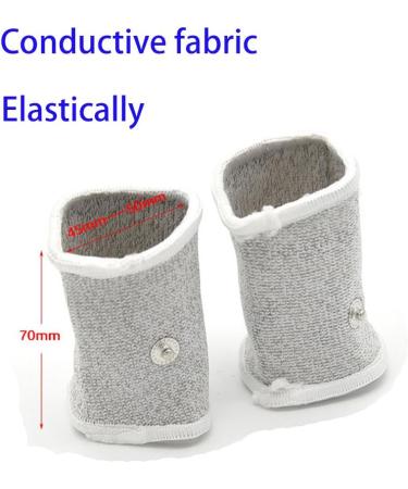 E-stim Adjustable Conductive Loop Accessories - Silver Thread for Tens Stim Finger Massager | International Shipping - Buy Online on GoSupps.com