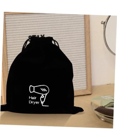 Healeved Flannel Hair Dryer Bag Flat Ironing Travel Bag Hair Dryer Travel Pouch Travel Bag for Blow Dryer and Hair Tools Hair Dryer Attachments Storage Hair Dryer Bag for Traveling - Buy Online on GoSupps.com