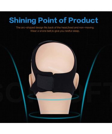 GOTOTOP Anti Snoring Strap - Adjustable & Durable Sleep Aid for Men & Women - Breathable, Washable Design for Mouth Breathers - Buy Online on GoSupps.com