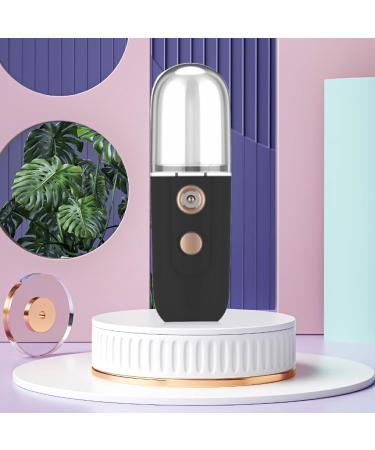 dijiusidy USB Rechargeable Humidifiers Diffuser Facial Plastic Water Mist Sprayer Nebulizer Moisturizing Handheld Skin Care Beauty Black - Buy Online on GoSupps.com