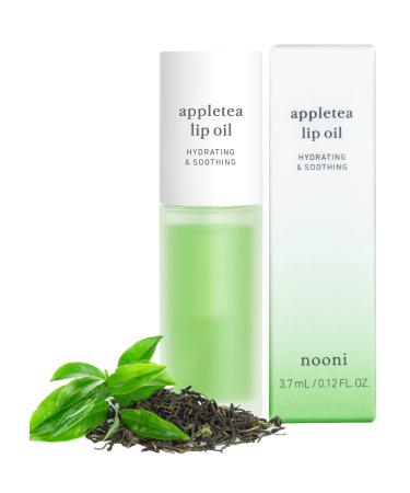 Nooni Korean Lip Oil - Appletea | Moisturizing, Softening, and Soothing for Dry Lips with Green Tea Extract, 0.12 Fl Oz 04 Appletea
