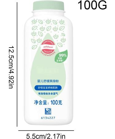  G n rique Body Powder - Corn Extract Base Formula Derived From | Soux Skin Comfort Enhancer Silky Texture Body Powder Supports Friction Reduction and Humor Balance - Buy Online on GoSupps.com