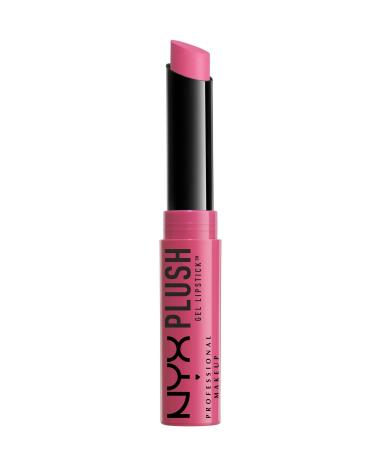 NYX PROFESSIONAL MAKEUP Plush Gel Lipstick  Air Blossom  0.05 Ounce