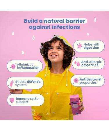 JoySpring Immune and Vitamin C Drops for Kids - Buy Online on GoSupps.com