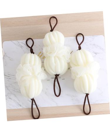 Healeved 2pcs Bath Ball & Flower Towel - Gentle Shower Loofah for Sensitive Skin | Perfect Bathroom Accessory for Women & Men - Buy Online on GoSupps.com