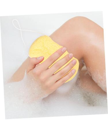 FOYTOKI Bath Sponge Bathing Tool Household Body Scrubber Bath Accessory Wear-Resistant Bath Scrubber Body Cleaning Sponge Portable Bath Scrubber Back Bathing Sponge Brush Bath Supply - Buy Online on GoSupps.com