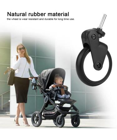 Buy Stroller Wheels - Convenient Accessories for Yoya & Kiddopotamus | One Pair Front Wheels for Smooth Mobility - Buy Online on GoSupps.com
