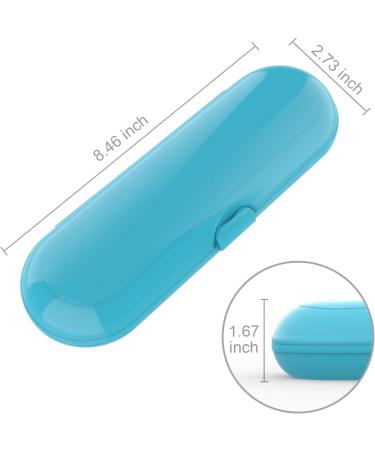Travel Case for Electric Toothbrush - Blue Holder | Portable Toothbrush Carrying Case (1 Count - Buy Online on GoSupps.com