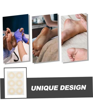 BUTIFULSIC 10 Sheets Corn Cushion Metatarsal Pads Corn Pads for Feet Foot Care Supplies Replaceable Callus Pads Foot Corn Pads Callus Cushions for Feet White Major Corn Stickers Felt White 3.50X3.50X0.20CM - Buy Online on GoSupps.com