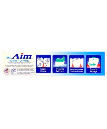 Aim Cavity Protection Anticavity Fluoride Toothpaste Ultra Mint 5.5 OZ 5.5 Fl Oz (Pack of 1) - Buy Online on GoSupps.com
