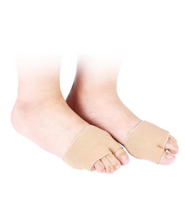 Gel Toe Sleeve for Metatarsal Pain Relief - Forefoot Shock & Pressure Relief - Comfortable Foot Care (S - Buy Online on GoSupps.com
