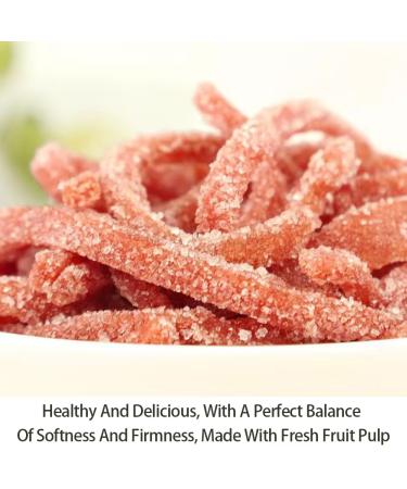 DAMAICHUHAI Hawthorn Berry Strips | 500g/1.1lb Fresh Fruit Roll | High Fiber Low Sugar Snack | Made from Dried Hawthorn Berries | Healthy Natural Fruit Treat - Buy Online on GoSupps.com