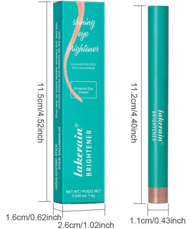 Eye Highlight Pen Long-lasting Color Waterproof And Sweat-proof Pearlescent Eye Shadow Pen Makeup Highlight Pen (Color : A Size : 4#) 1 count (Pack of 1) A - Buy Online on GoSupps.com