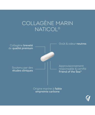 Collag ne Marin Brevet Naticol 800 mg + Acide Hyaluronique & Vitamine C - 1 mois - Peau Os & Cartilages - 90 G lules - Sans Gluten - Fabriqu en France - Vitavea 180 g lules - Buy Online on GoSupps.com