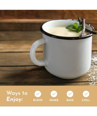 Bone Broth Protein Powder French Vanilla | 15 Servings | 21 g Grass-Fed Protein per Serving | Dairy-Free | Collagen for Gut Skin & Joint Support | Made with Real Food Ingredients - Buy Online on GoSupps.com