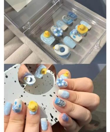 Limtula Silicone Nail Art Molds Cartoon Cute Animal Duck Pattern 3d Nail Carving Mold Resin Casting Molds for Women Girls - Buy Online on GoSupps.com