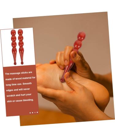 Collbath 2-in-1 Acupuncture Rod & Massage Devices | Face Foot & Muscle Roller | Thai Health Care Tool - 13x2.5cm - Buy Online on GoSupps.com