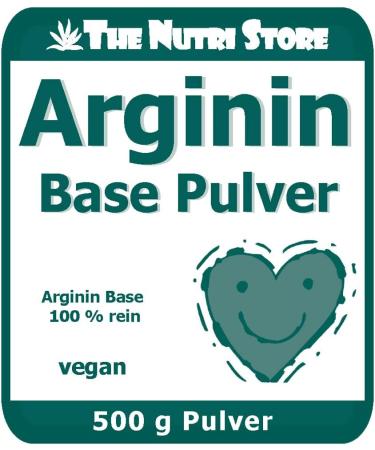 Buy 100% Pure Arginine Base Vegan Powder 500g - No Additives - International Shipping Available - Buy Online on GoSupps.com