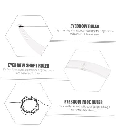 Beavorty 4 Sets tattoo positioning ruler make up kit Eyebrow Corrector eyebrow shape ruler cosmetic plotter - Buy Online on GoSupps.com