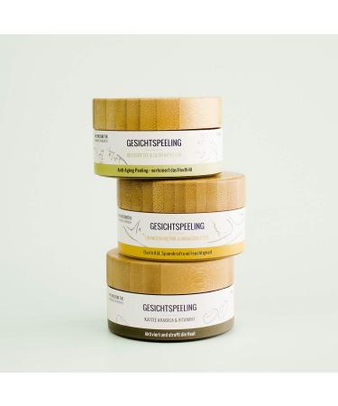Buy Coffee Arabica Facial Scrub with Vitamin E Revitalizing Peeling Mask for Smooth Firm Skin | Best International Shipping - Buy Online on GoSupps.com
