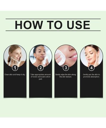 Facial toner moisturizing toner soothing herbal toner essential toner moisture binding soothing and caring for the skin 100 ml - Buy Online on GoSupps.com