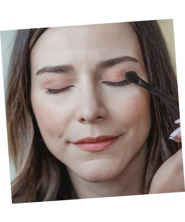 Baluue 25 Pcs Double Ended Eye Shadow Stick Makeup Beauty Tool Kits Eyeshadow Sponge Brush Plastic Black - Buy Online on GoSupps.com